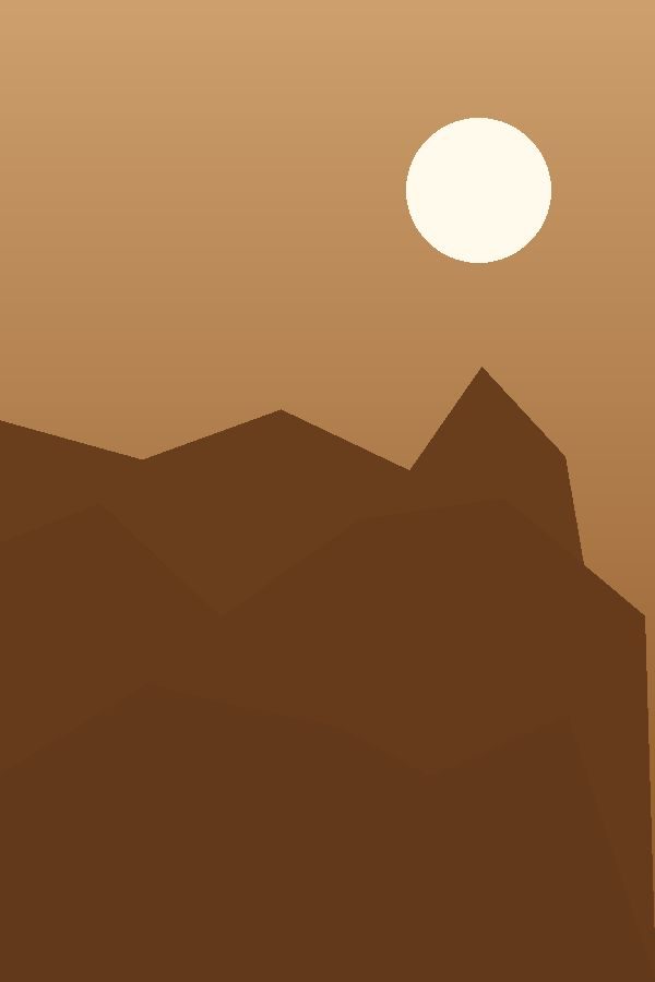 Cocoa ridge at dusk