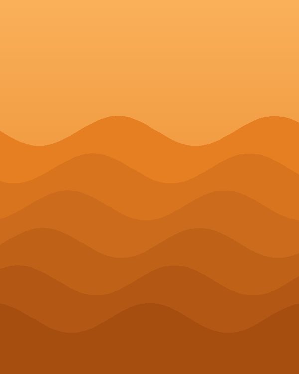 Amber waves pattern